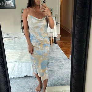 Beautiful Tie Dye Slip Dress - Size M